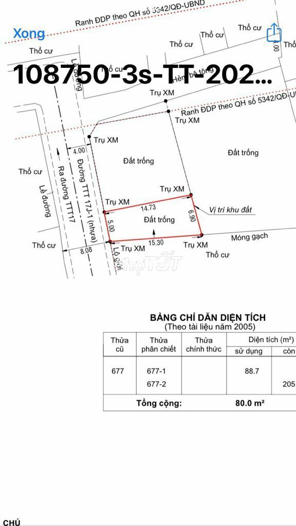 BÁN SĨ 3 LÔ 1/ NGUYỄN ẢNH THỦ XÃ THỚI TAM THÔN , HUYỆN HÓC MÔN SÁT Q12