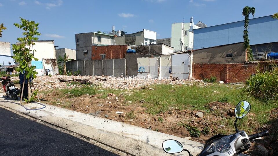 Đất thổ cư 82m2(5.5x15) sẹc Nguyễn Thị Thử-Hóc Môn