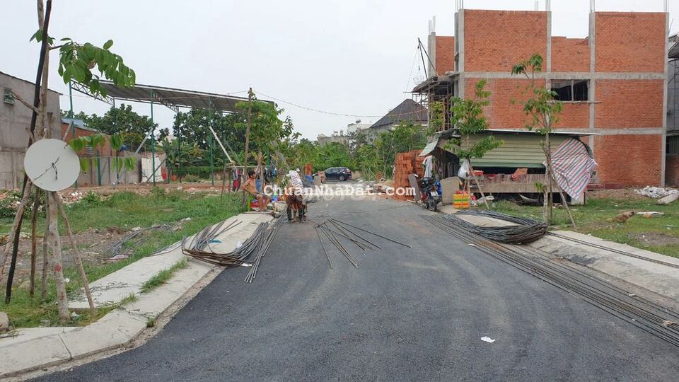 Đất thổ cư 82m2(5.5x15) sẹc Nguyễn Thị Thử-Hóc Môn