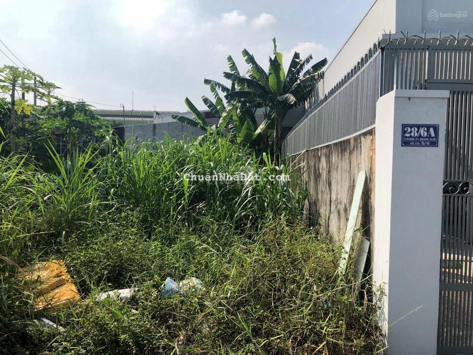 Bán đất 90m2 thổ Nguyễn Thị Ly, Xuân Thới Sơn, Hóc Môn giá 850 triệu