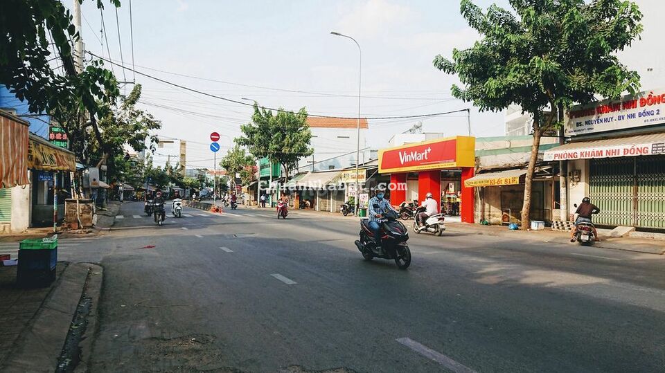 Bán đất SHR MT Nguyễn Thị Sóc chợ đầu mối Hóc Môn DT 5x19m Giá 890tr