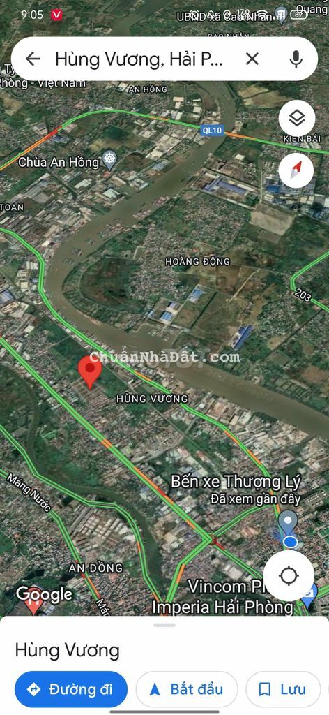 Chỉ 2,7tỉ Lô đất 100m2 tại khu Đấu Giá Đống Chuối-Hùng Vương,Hồng Bàng