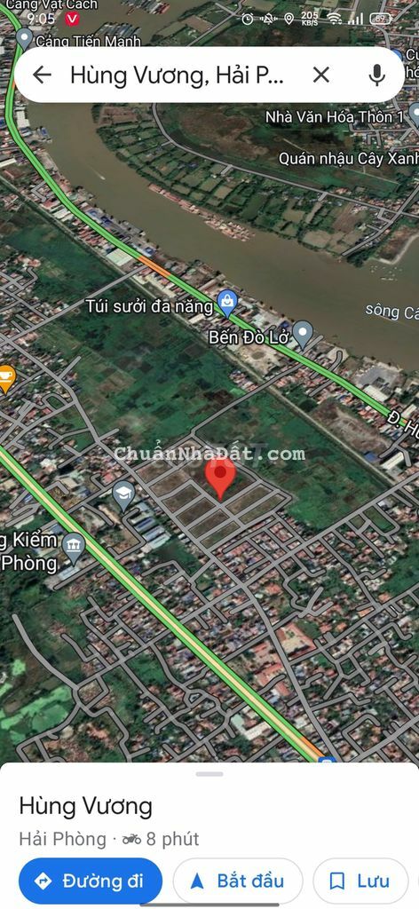 Chỉ 2,7tỉ Lô đất 100m2 tại khu Đấu Giá Đống Chuối-Hùng Vương,Hồng Bàng