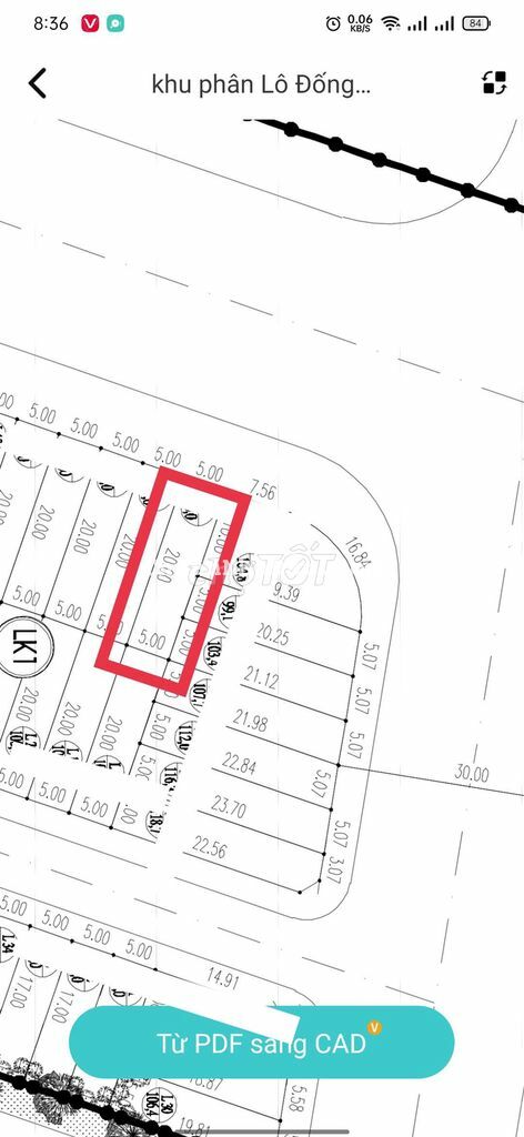 Lô 100m² .hướng TB mặt đường 40m,ngay cạnh ngã tư,KPL ĐỐNG CHUỐI-HB Lô 100m² .hướng TB mặt đường 40m,ngay cạnh ngã tư,KPL ĐỐNG CHUỐI-HB