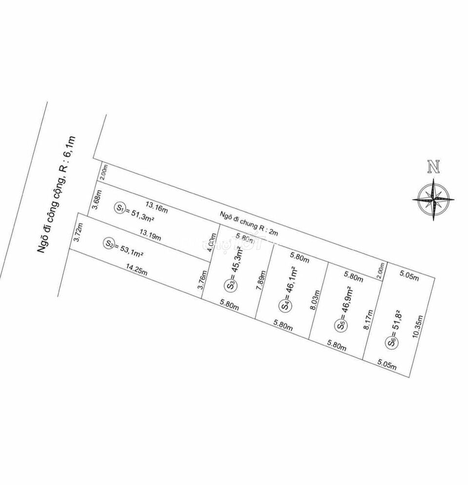6 Lô đất dt 46-51m2 Q.Hồng Bàng giá từ 1,085 tỷ 6 Lô đất dt 46-51m2 Q.Hồng Bàng giá từ 1,085 tỷ