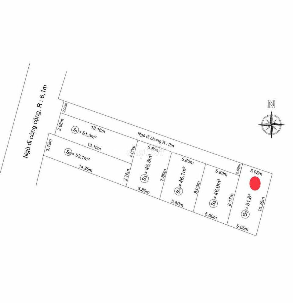 LÔ 51,8 M2 trung tâm phường Hùng Vương giá rẻ LÔ 51,8 M2 trung tâm phường Hùng Vương giá rẻ