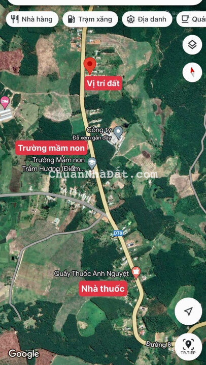 Chính chủ bán đất Tỉnh lộ 8, sổ hồng riêng, diện tích 1139m2, giá 1,4 tỷ