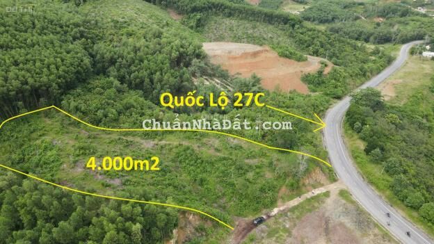 Bán đất 2 mặt tiền Quốc Lộ 27C có qh thổ cư giá rẻ xã Cầu Bà, Khánh Vĩnh LH 0788.558.552