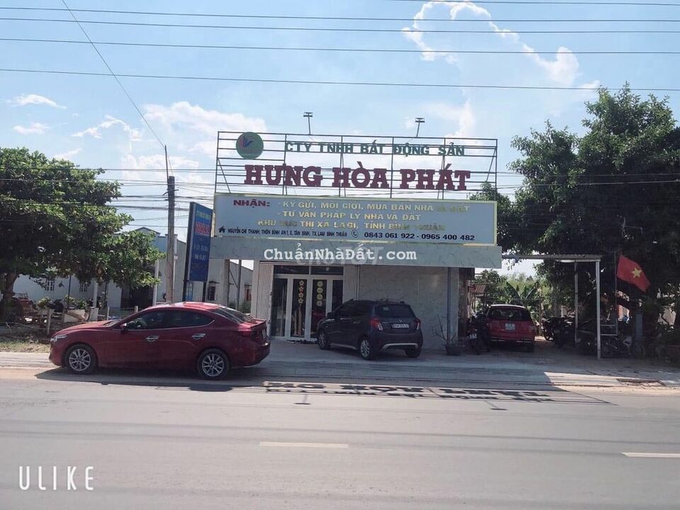 Bán đất 5x22m, full thổ cư,đường đất rộng,giá 1 tỷ ( Tl), Tân An, LaGi