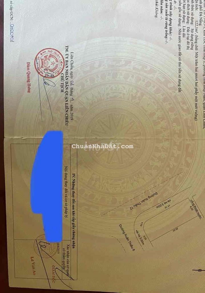 Lô 2 mặt tiền gần biển