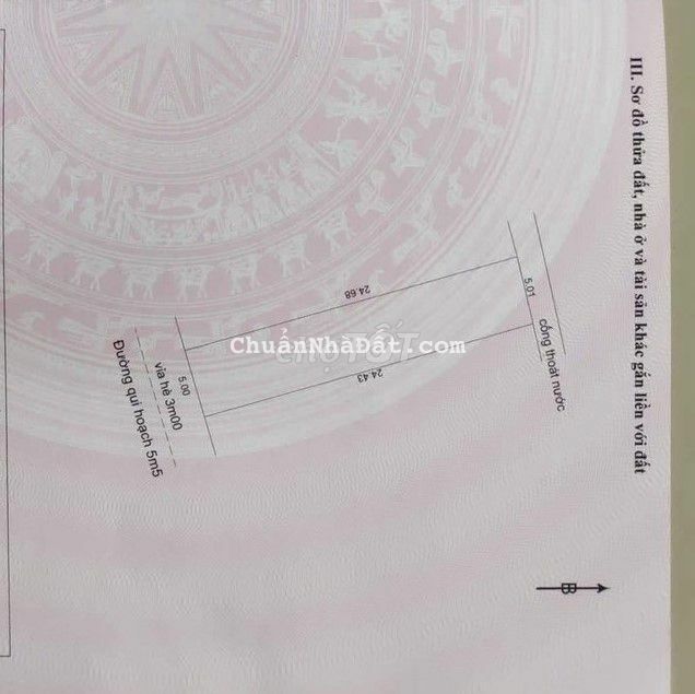 Bán đất mặt tiền đường Nguyễn Minh Không, Hòa Minh, Liên Chiểu 123m2