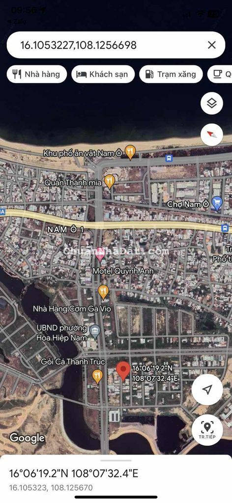 81m2 ngang 6m đối lưng Nguyễn Tất Thành Nối dài ra biển Liên Chiểu ĐN