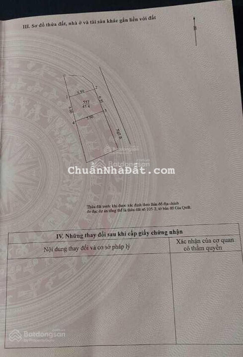 Bán mảnh đất đẹp phố Gia Quất, mặt ngõ thông, oto, cạnh homeland, 46m2, giá 3.4 tỷ