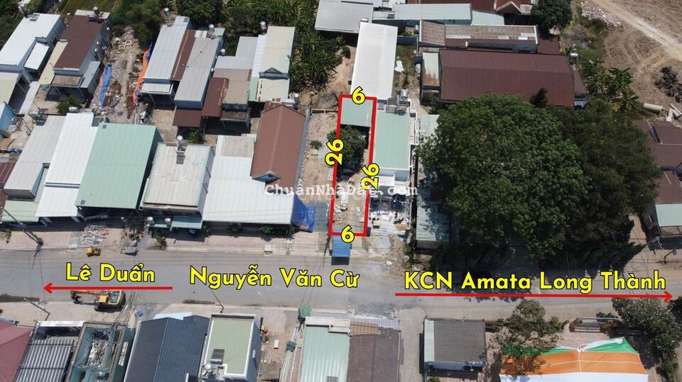 6x26, MT Nguyễn Văn Cừ, thị trấn Long Thành đi vào Amata Long Thành