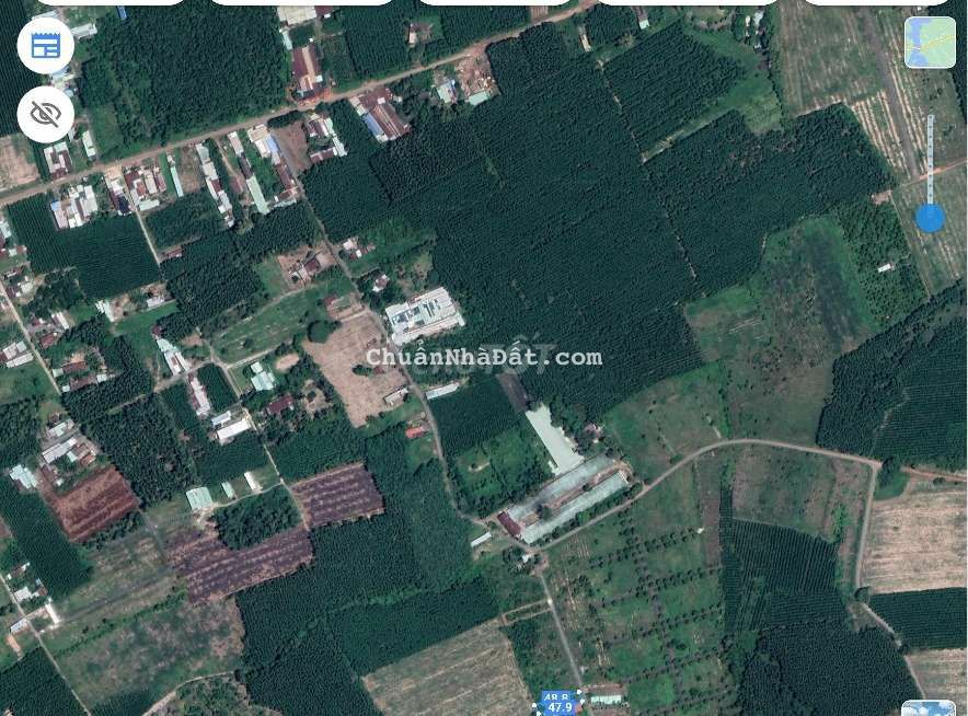 480m2 đất 2 mặt tiền 10x48. Đường nhựa 8m. Ngay KDC đông dân