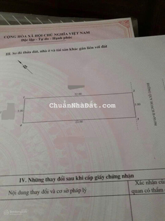 Bán đất mặt đường Bùi Viện trước mặt BV Vinmec Vĩnh Niệm, Lê Chân, Hải Phòng. DT 100m2 ngang 5m