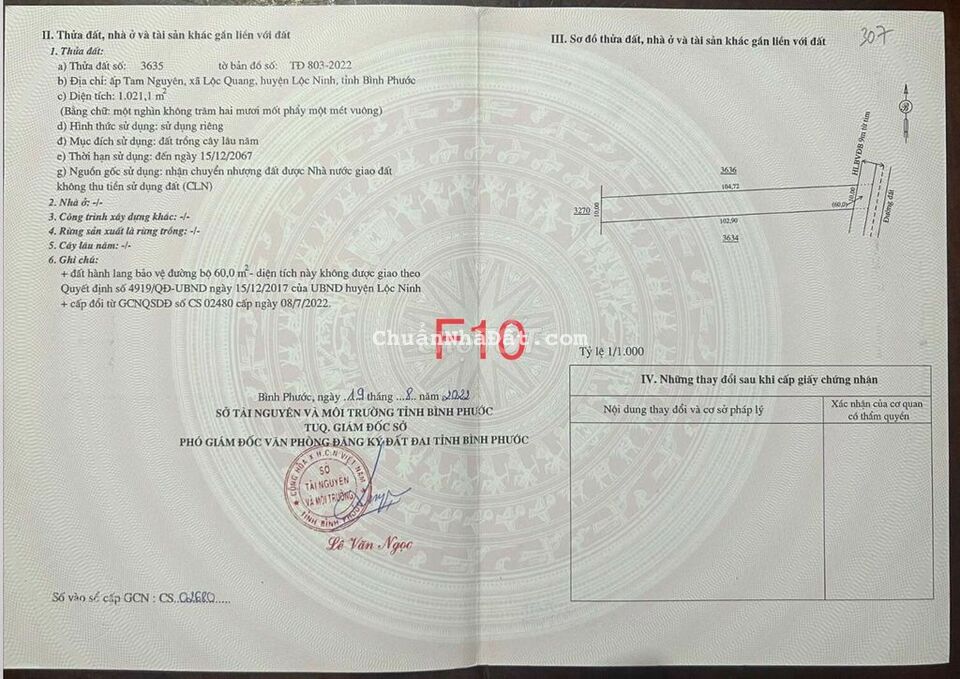 Bán 1000m2 đất view hồ nghĩ dưỡng tại Bình Phước Bán 1000m2 đất view hồ nghĩ dưỡng tại Bình Phước