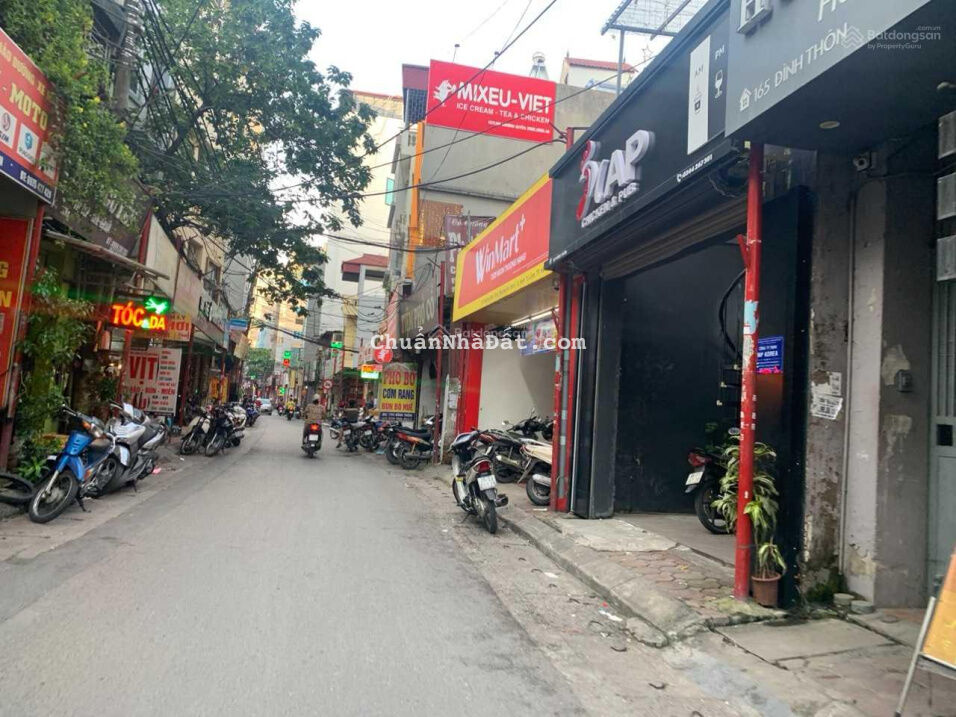 Chính chủ bán gấp 125m2 đất mặt đường Đình Thôn, mặt tiền 7m, kinh doanh sầm uất giá 18 tỷ