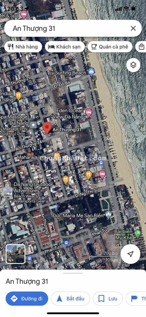 bán đất 2 mặt tiền đường 7m5 khu an thượng