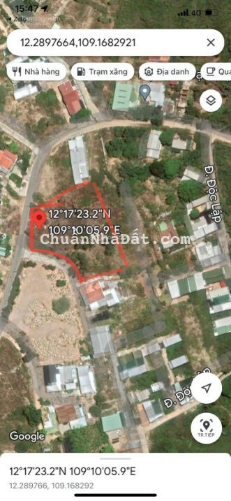 Bán đất 2572,2m2 làm nhà xưởng. Đường Mai Thị Dõng, Hòn Nghê, Vĩnh Ngọc, Nha Trang - Giá 3,2 tr/m2 Bán đất 2572,2m2 làm nhà xưởng. Đường Mai Thị Dõng, Hòn Nghê, Vĩnh Ngọc, Nha Trang - Giá 3,2 tr/m2