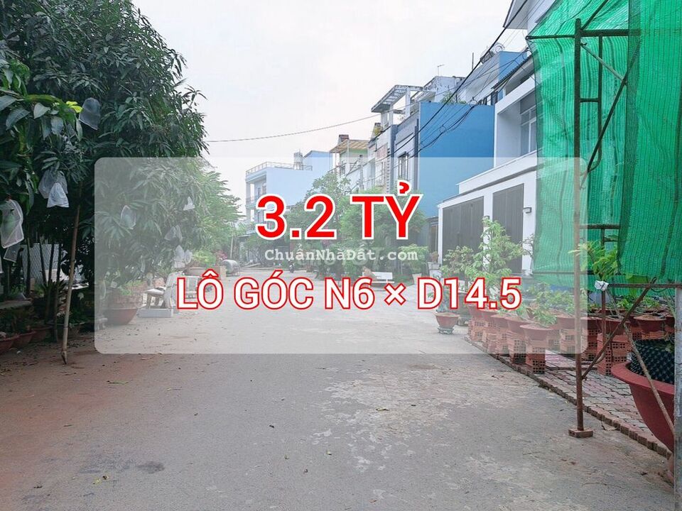 LÔ GÓC 2 MẶT TIỀN ĐỐI DIỆN CÔNG VIÊN HẺM 1911