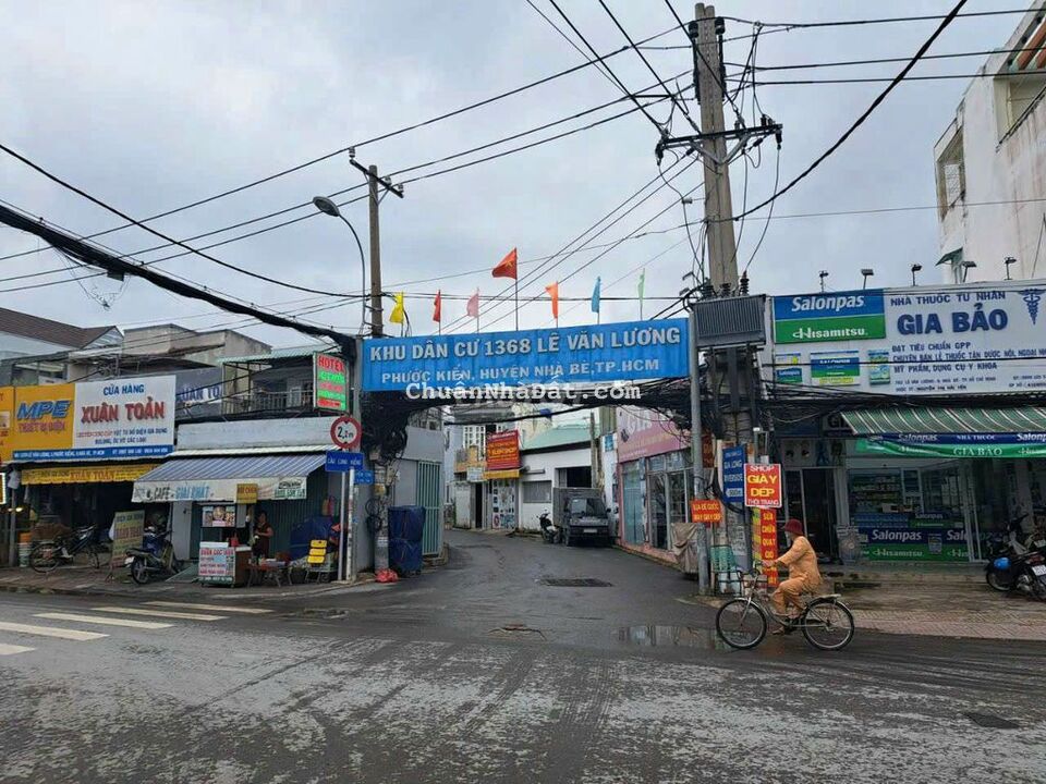 Đất khu dân cư 1368 Lê Văn Lương, Phước Kiển, Nhà Bè
