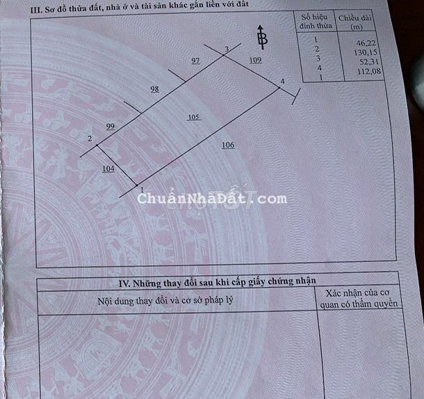 Cần bán gấp lô đất 6500m2 Phước Khánh - Nhơn Trạch - Đồng Nai 13 tỷ