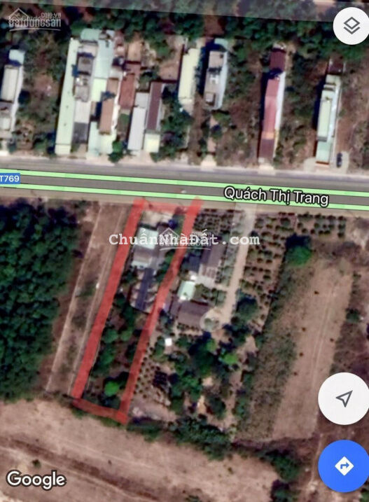 Bán mặt tiền Quách Thị Trang, giá rẻ, đất ONT cách phà Cát Lái 5km, khu an toàn không QH