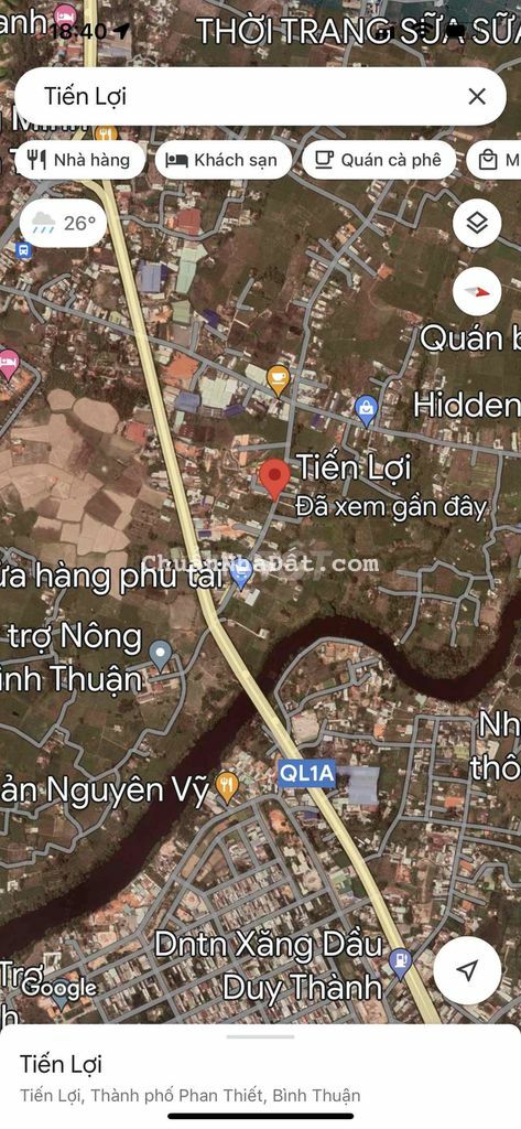 CẦN BÁN 107m2 THỔ CƯ TIẾN LỢI TP PHAN THIẾT GIÁ RẺ