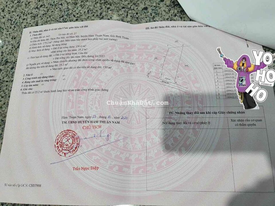 Bán 1,1 Sào Đất Có 150m Thổ Cư Quy Hoạch Full Hồng