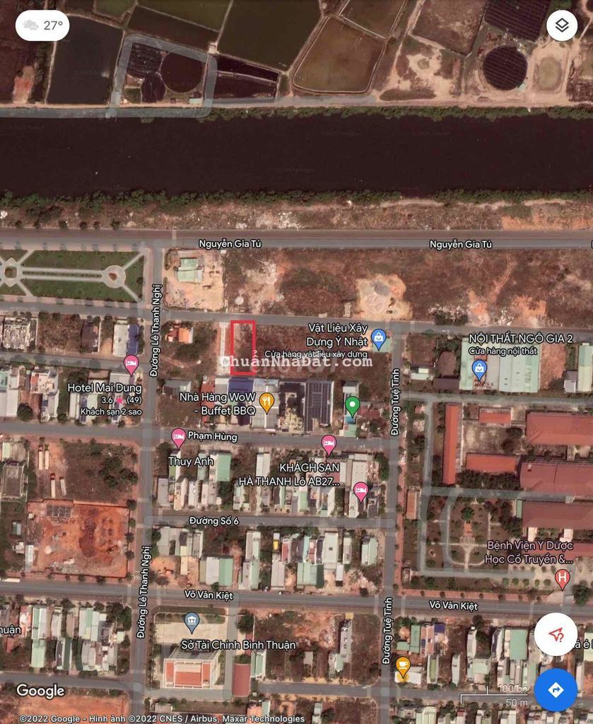 Bán nền Biệt thự Nguyễn Gia Tú, Phan Thiết, Bình Thuận giá 10.7 tỷ