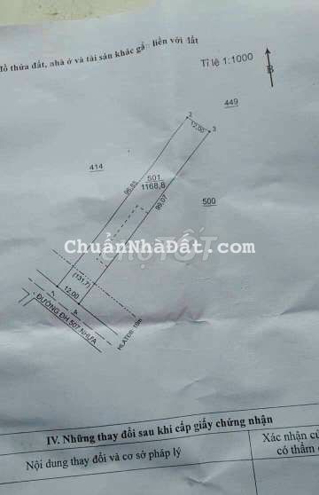 Đất nền đường DH 507 xã Tân Hiệp 12 x 97 Giá 2,1 tỷ Đất nền đường DH 507 xã Tân Hiệp 12 x 97 Giá 2,1 tỷ