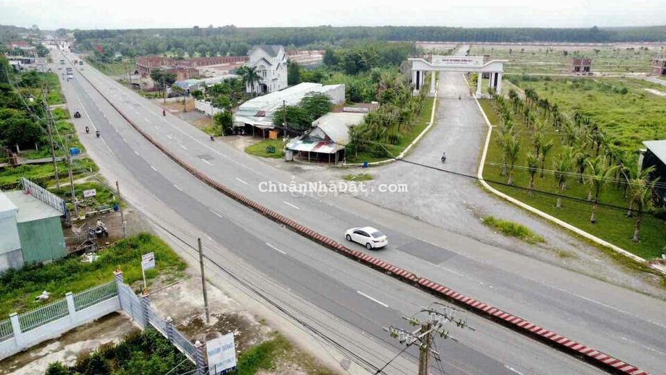 Khu dân cư mặt tiền đường DT 741 , đối diện KCN Tân Bình , SHR