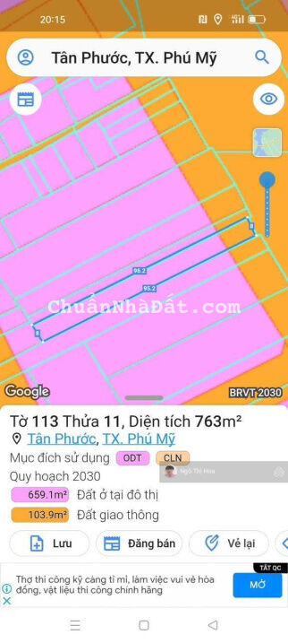 Bán gấp nhà xưởng 8 x 95=763m2 mặt tiền QL51 cách ngã 3 Cái Mép 100m, giá 9 tỷ Bán gấp nhà xưởng 8 x 95=763m2 mặt tiền QL51 cách ngã 3 Cái Mép 100m, giá 9 tỷ