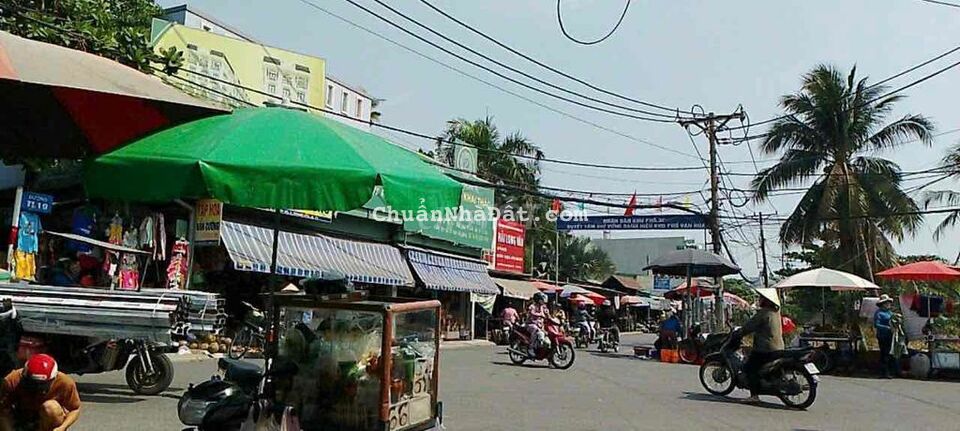 Đất 6*20m mặt tiền chợ Cầu Đồng ngã tư ga tiện kinh doanh buôn bán