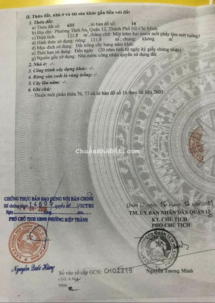 GIẢM 1TỶ Đất MT Lê Thi Riêng, Q12 GIẢM 1TỶ Đất MT Lê Thi Riêng, Q12