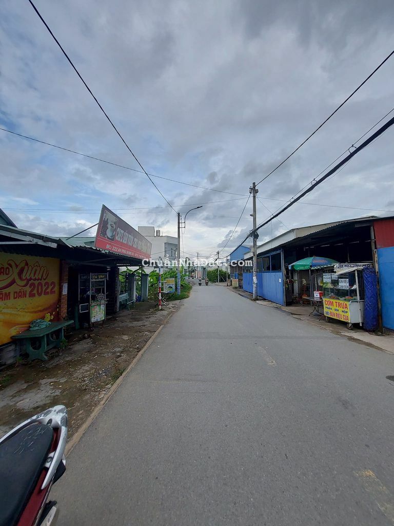 BÁN ĐẤT TẶNG NHÀ 2 TẦNG, 200M2 MẶT TIỀN AN PHÚ ĐÔNG 3, Q12