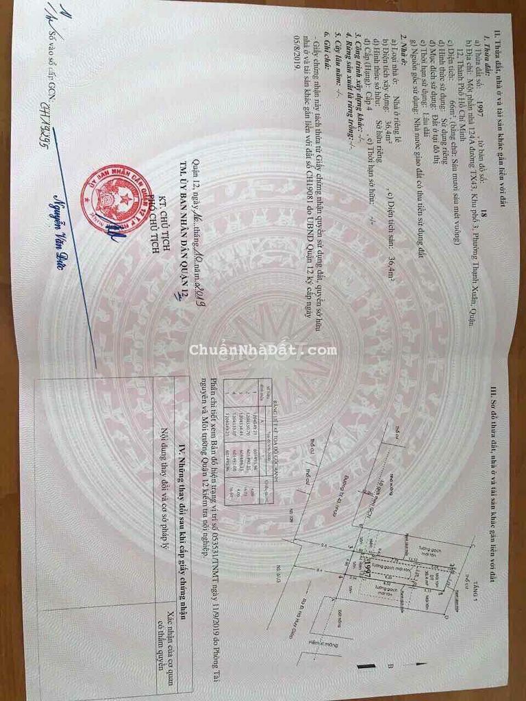 Đất Mặt Tiền Kinh Doanh Thạnh Xuân 43