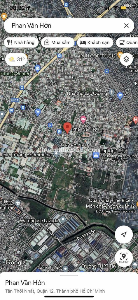 Tôi Chính Chủ Bán 90m2 Đất Đường Phan Văn Hớn Q12 Giá 680Tr có SHR