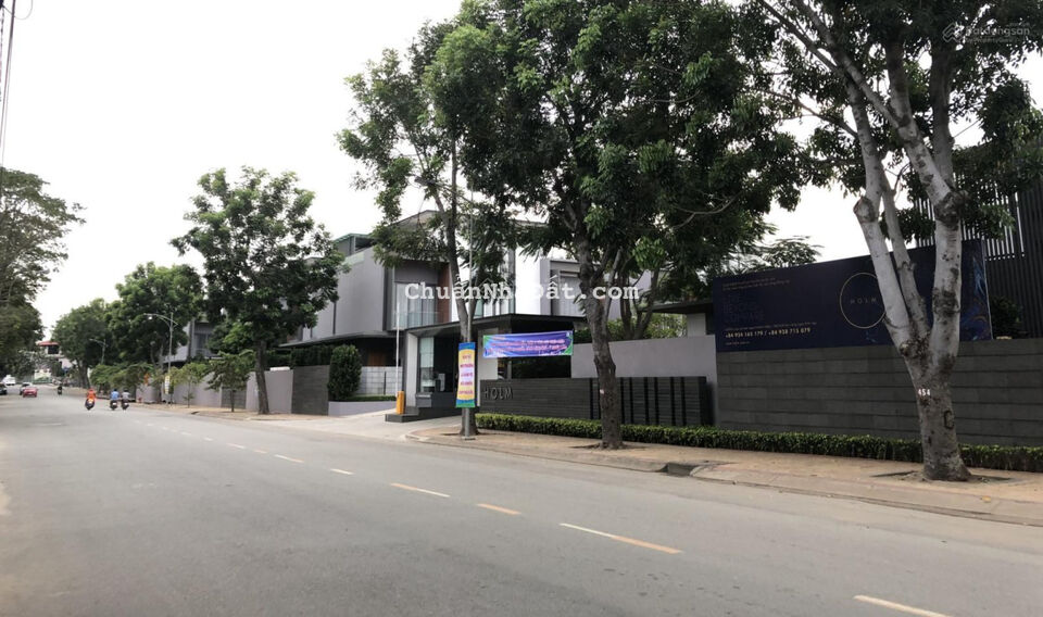 Ngộp NH giảm sâu 2 MT trước Nguyễn Văn Hưởng, mặt tiền sau sông SG 16x47m nở hậu 816m2 235tr/m2