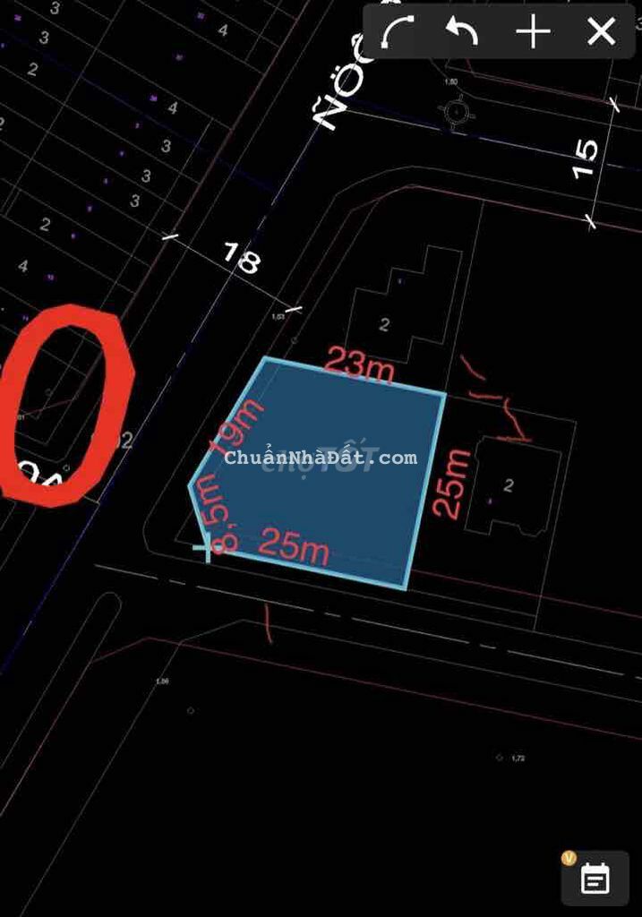 Bán Đất Góc 2 MT đường Bình Phú 22x25