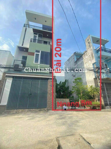 Giá tốt lô đất ngang 5x20m hẻm 8m Trần Xuân Soạn - KDC Kiều Đàm - ngay sát Lotte Mart - giá: 11.2tỷ