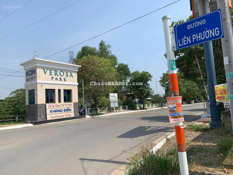 Bán khuôn đất góc 2 mặt tiền đường Liên Phường, P. Phú Hữu, Quận 9: DT 1055m2 full TC XD cao tầng