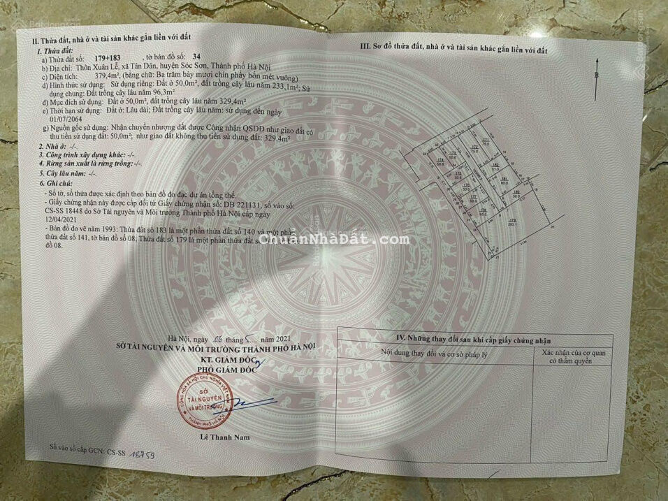 Cần tiền em bán nhanh lô đất 283 m2 giá 1 tỷ 650 triệu