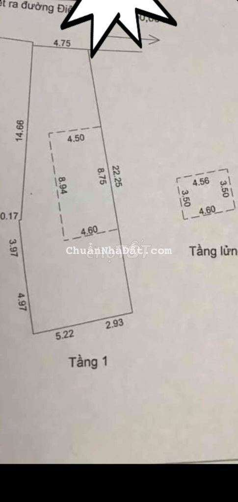 Bán Gấp Lô đẹp xây biệt thự đường 5m Otto đi thông