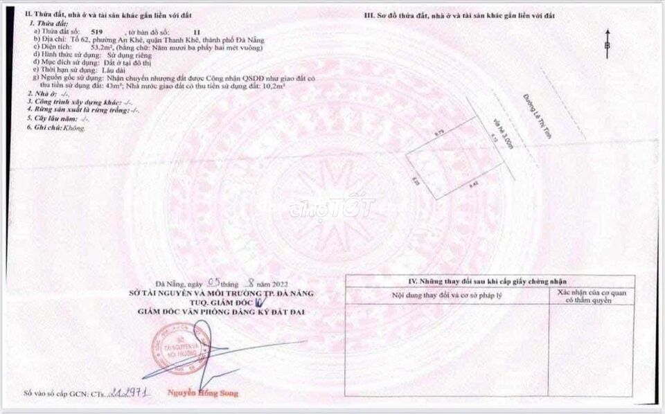 🆘 Chính Chủ Bán Lô Mặt Tiền Đường 5m5 Lề 3m Lê Th 🆘 Chính Chủ Bán Lô Mặt Tiền Đường 5m5 Lề 3m Lê Th