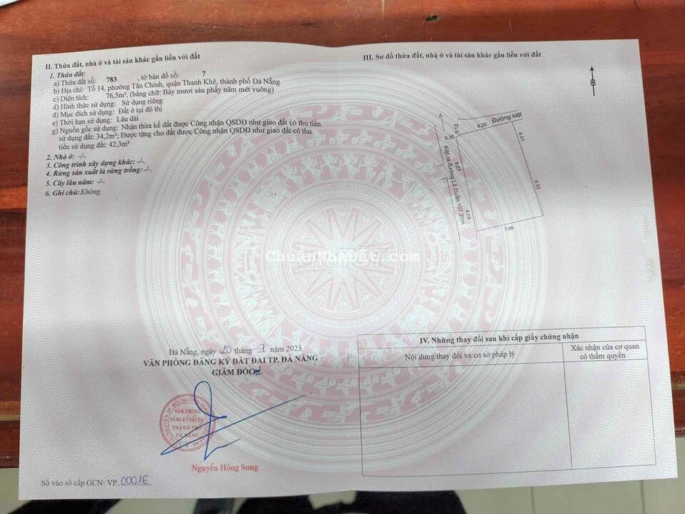 ⚠️Chào bán 2 lô đất kiệt 285 đường LÊ DUẨN Lô số 1....Dt : 76m² - g ⚠️Chào bán 2 lô đất kiệt 285 đường LÊ DUẨN Lô số 1....Dt : 76m² - g