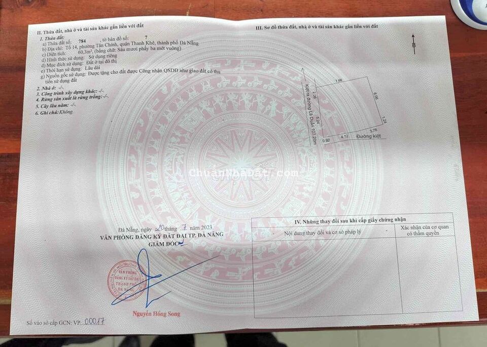 ⚠️Chào bán 2 lô đất kiệt 285 đường LÊ DUẨN Lô số 1....Dt : 76m² - g ⚠️Chào bán 2 lô đất kiệt 285 đường LÊ DUẨN Lô số 1....Dt : 76m² - g