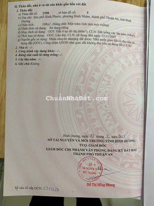 Lô góc Nguyễn Chí Thanh. DT 6.5x17m