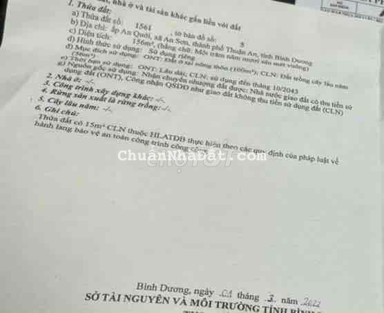 bán đất mặt tiền an sơn 01(5x31)